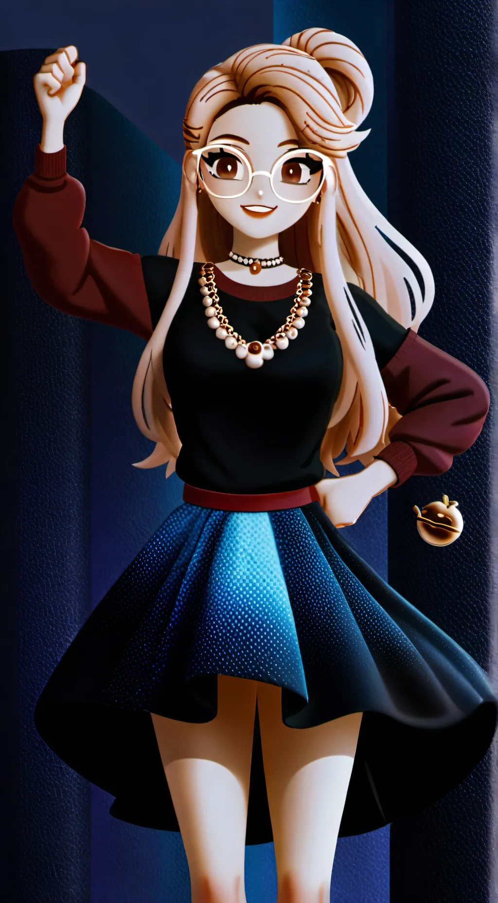 ai character: la popu👁️👄👁️💅 background