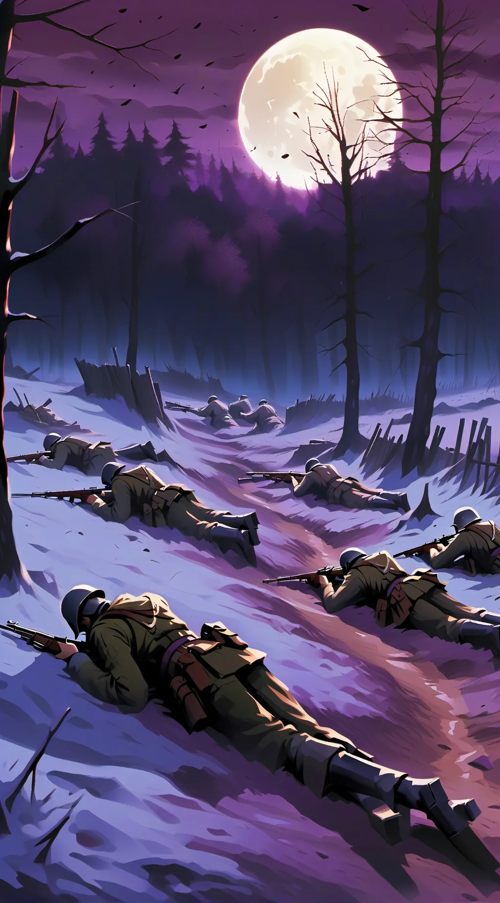 ai character: dead night  background