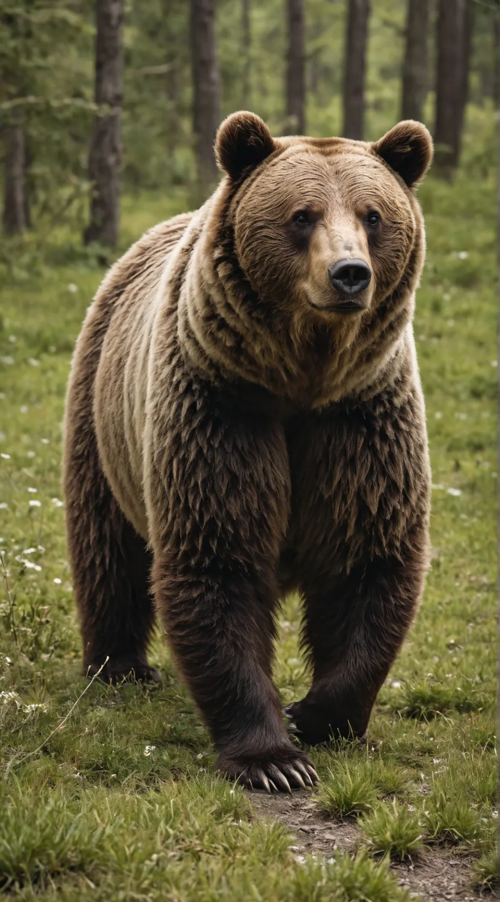 ai character: Bear background