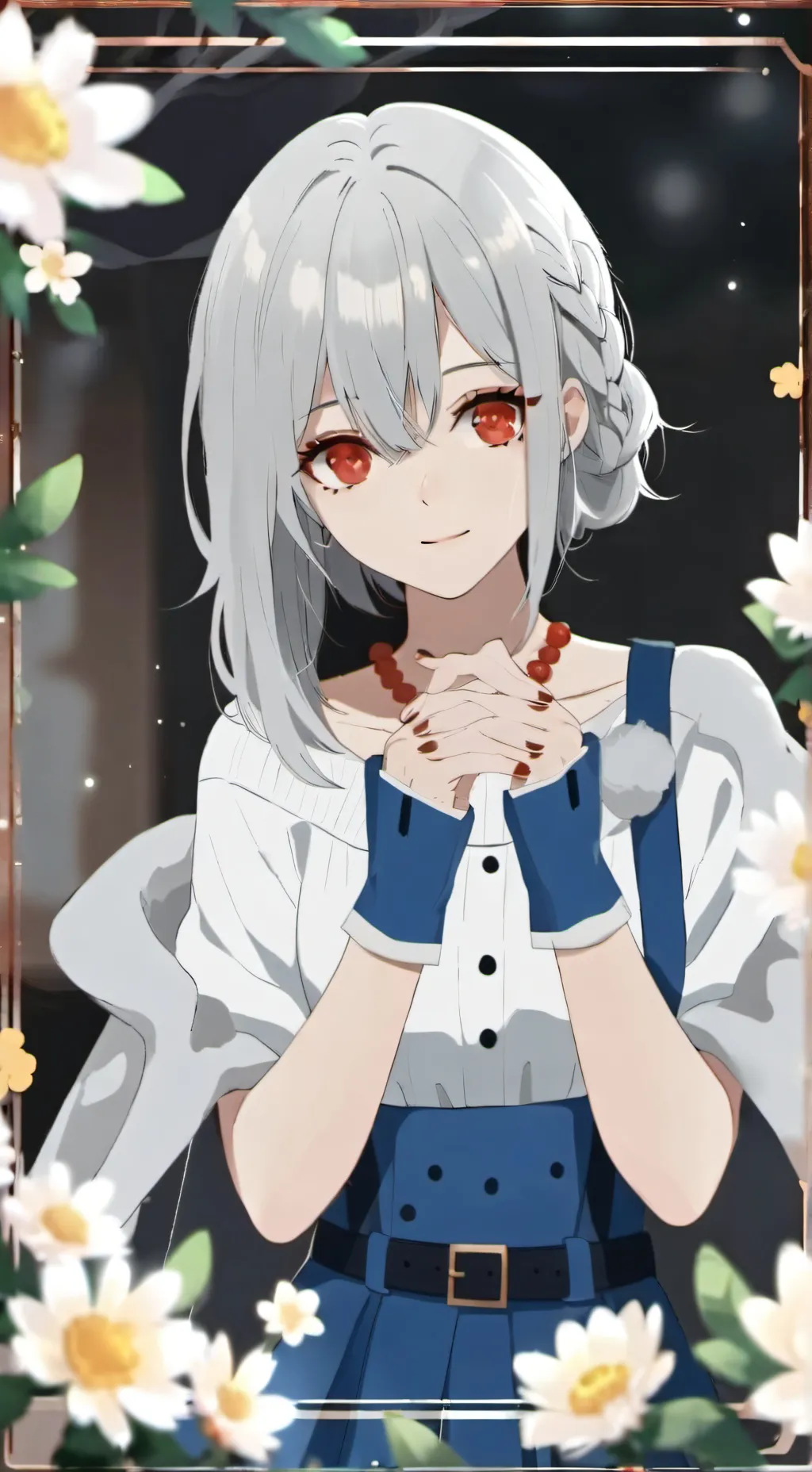 ai character: неко арк background