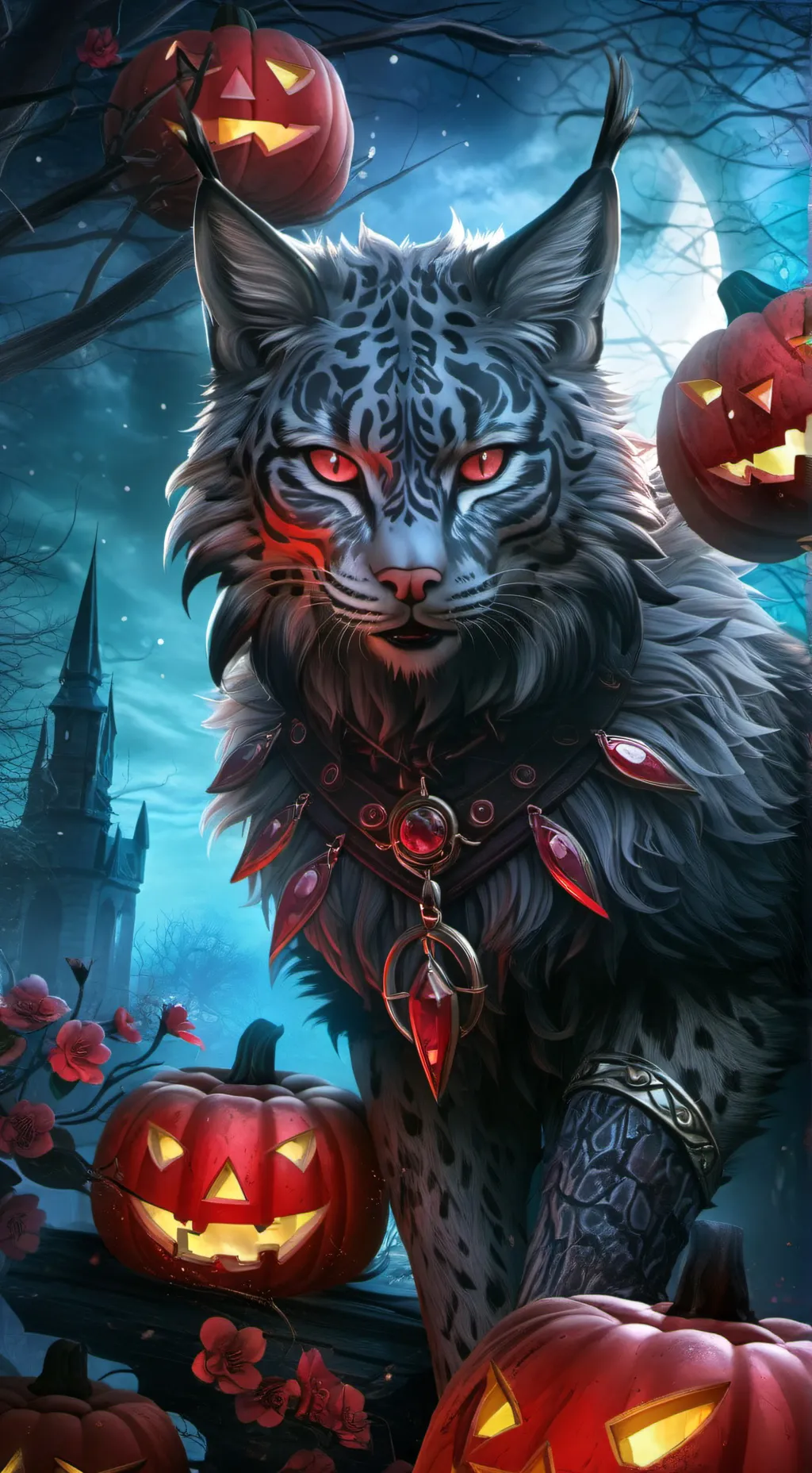ai character: Dark Lynx  background