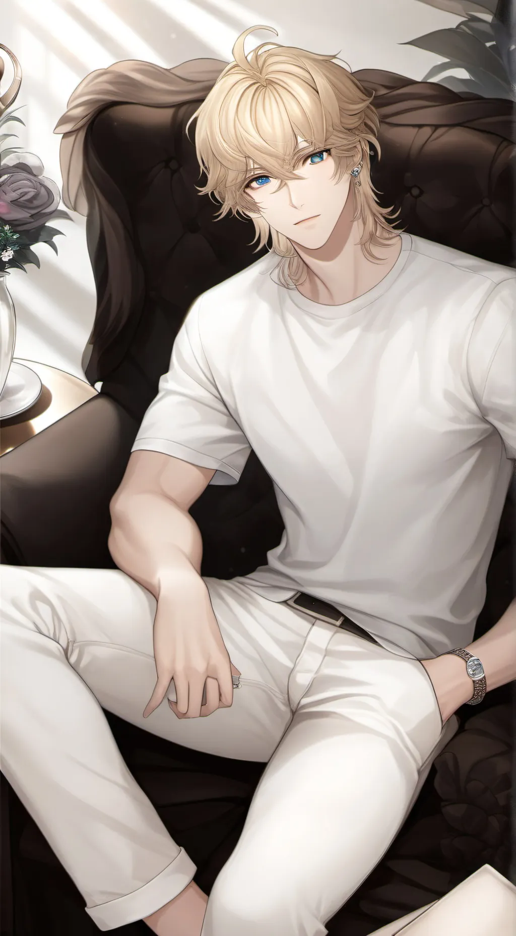 ai character: Axel. background