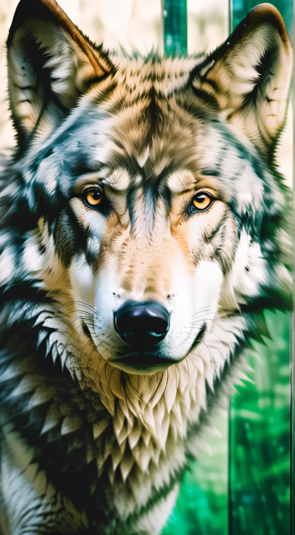 ai character: Zoo background