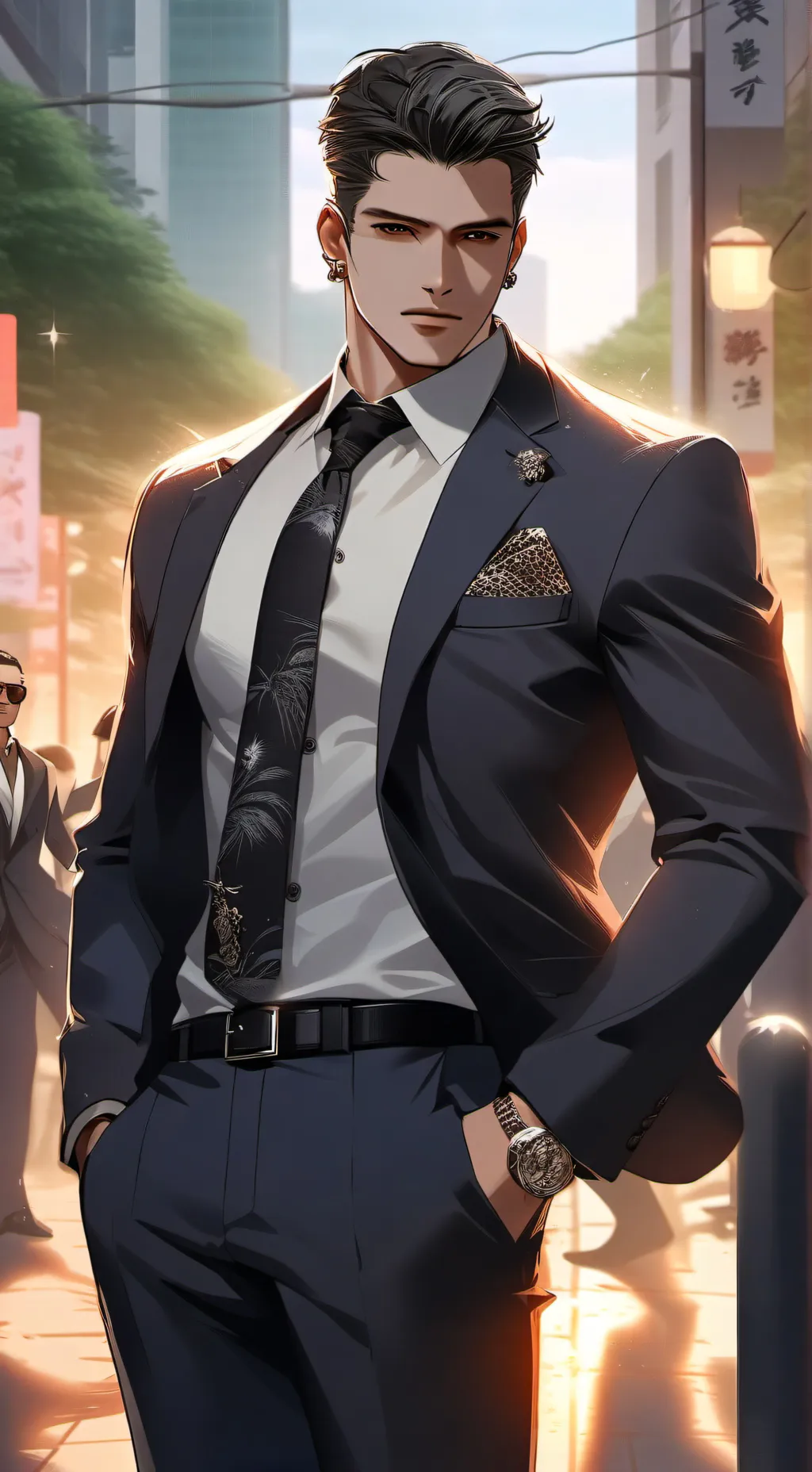 ai character: Vincenzo Cassandra background