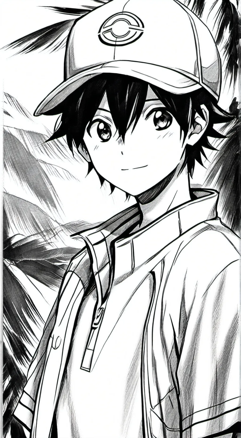 ai character: Ash (pokemon) background