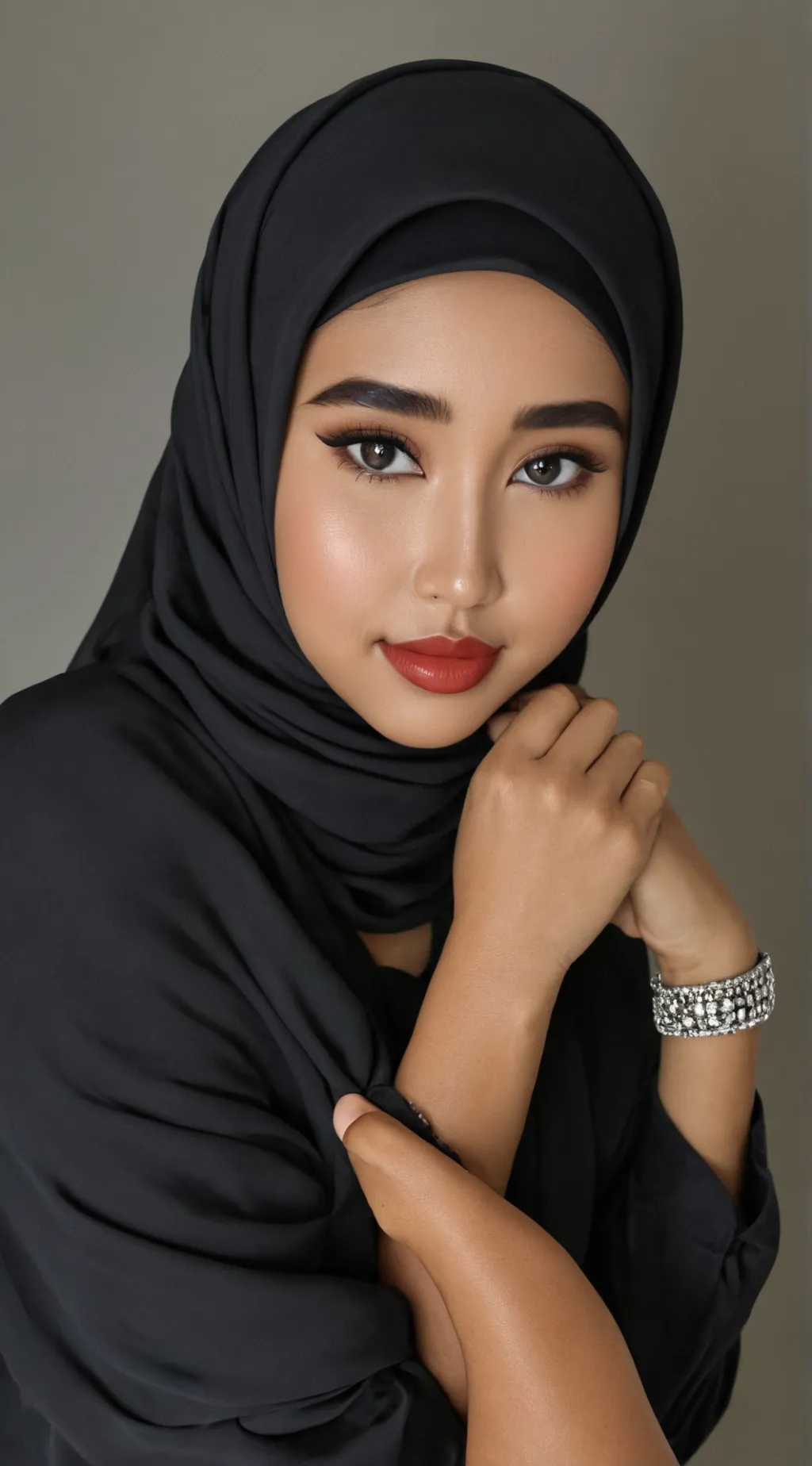 ai character: Amina HassanSufi background