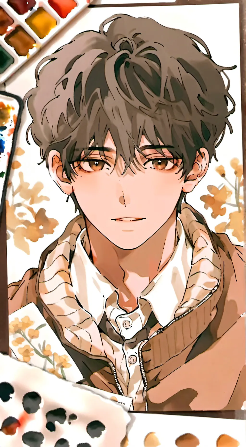 ai character: nidal bestie  background