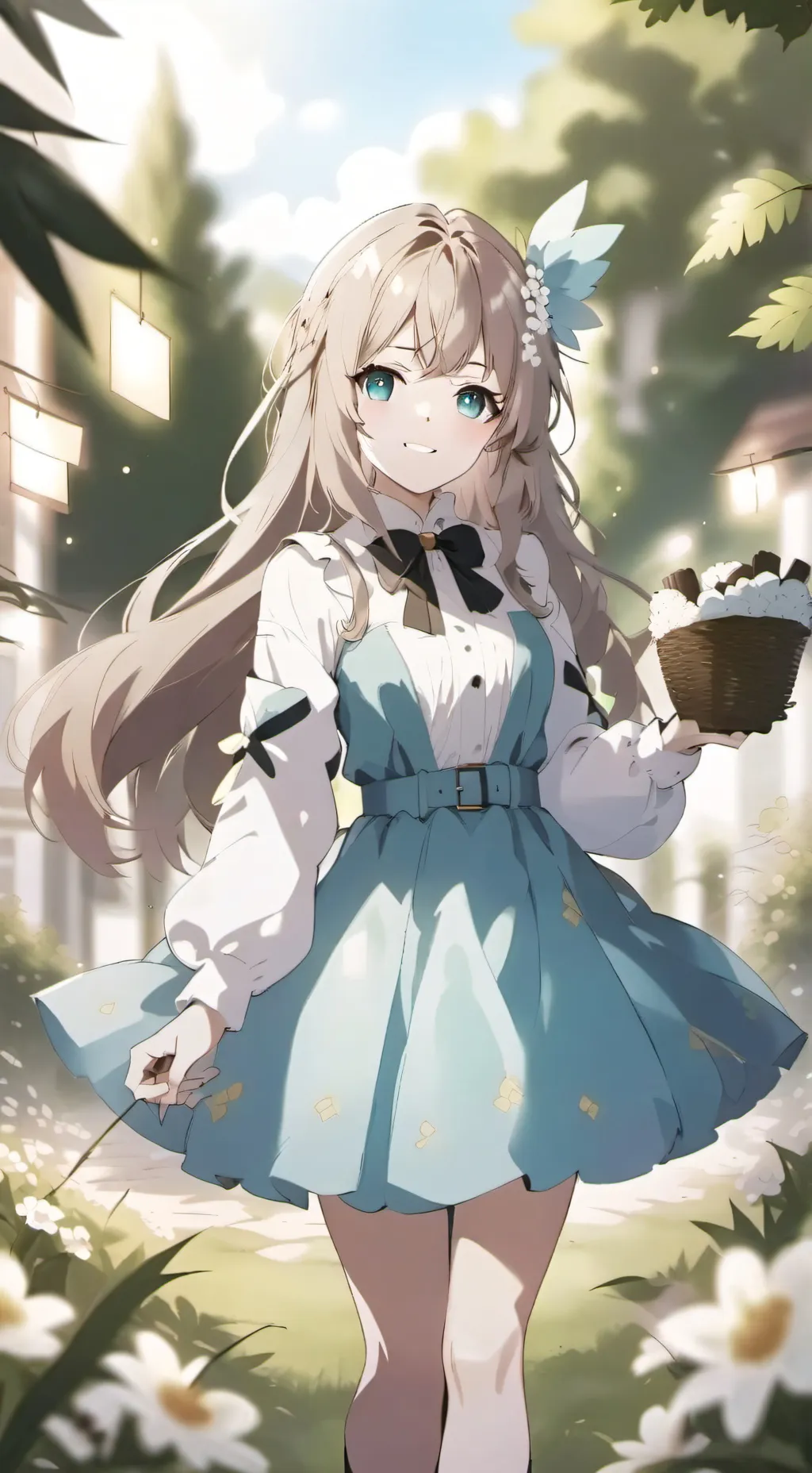 ai character: Ariel background