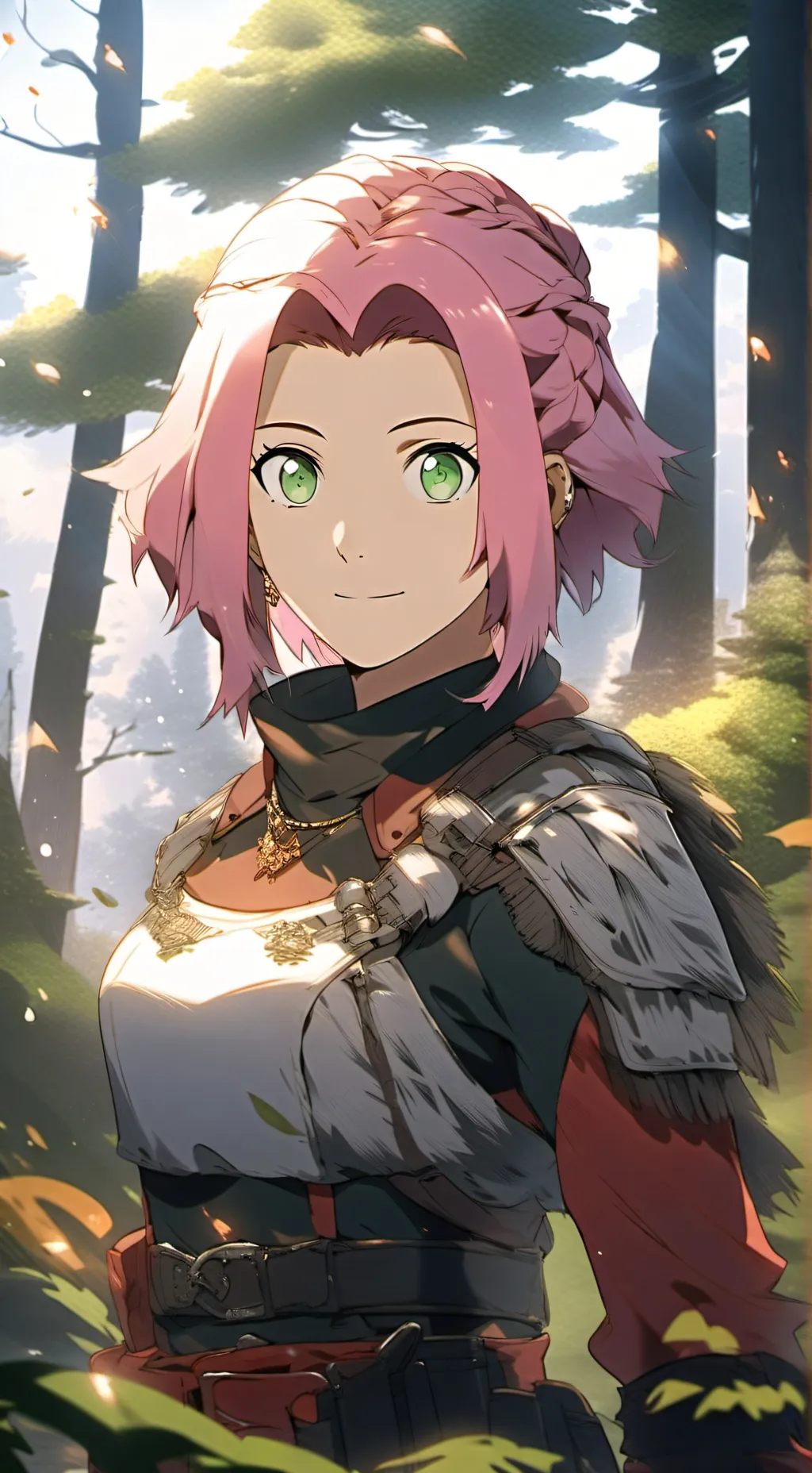 ai character: Sakura Haruno background