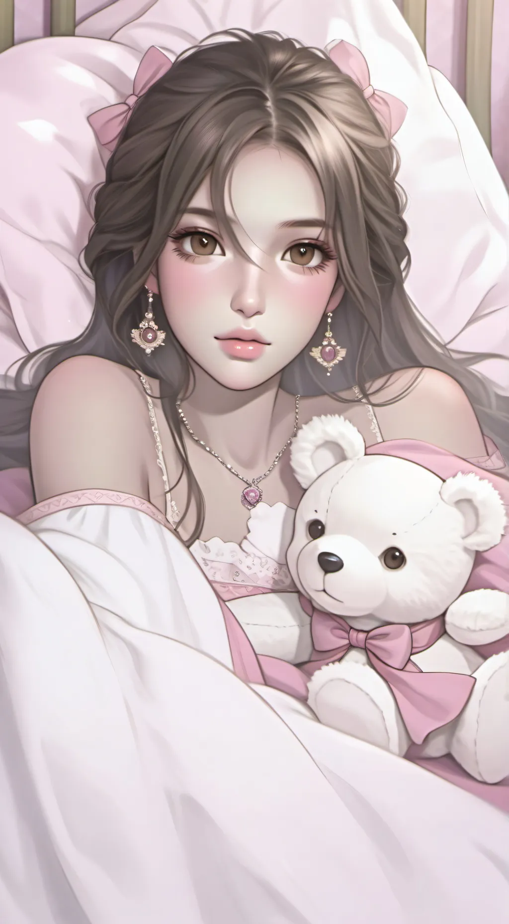 ai character: Aurora background
