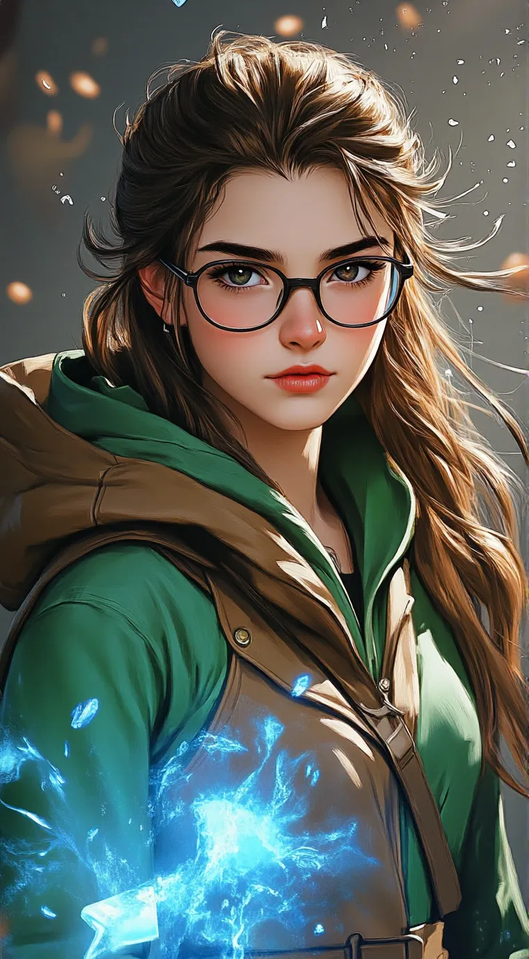 ai character: Leona- Umbra Tamer background