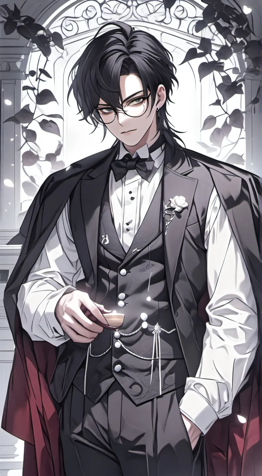 ai character: ~🖤Hunter🖤~ background