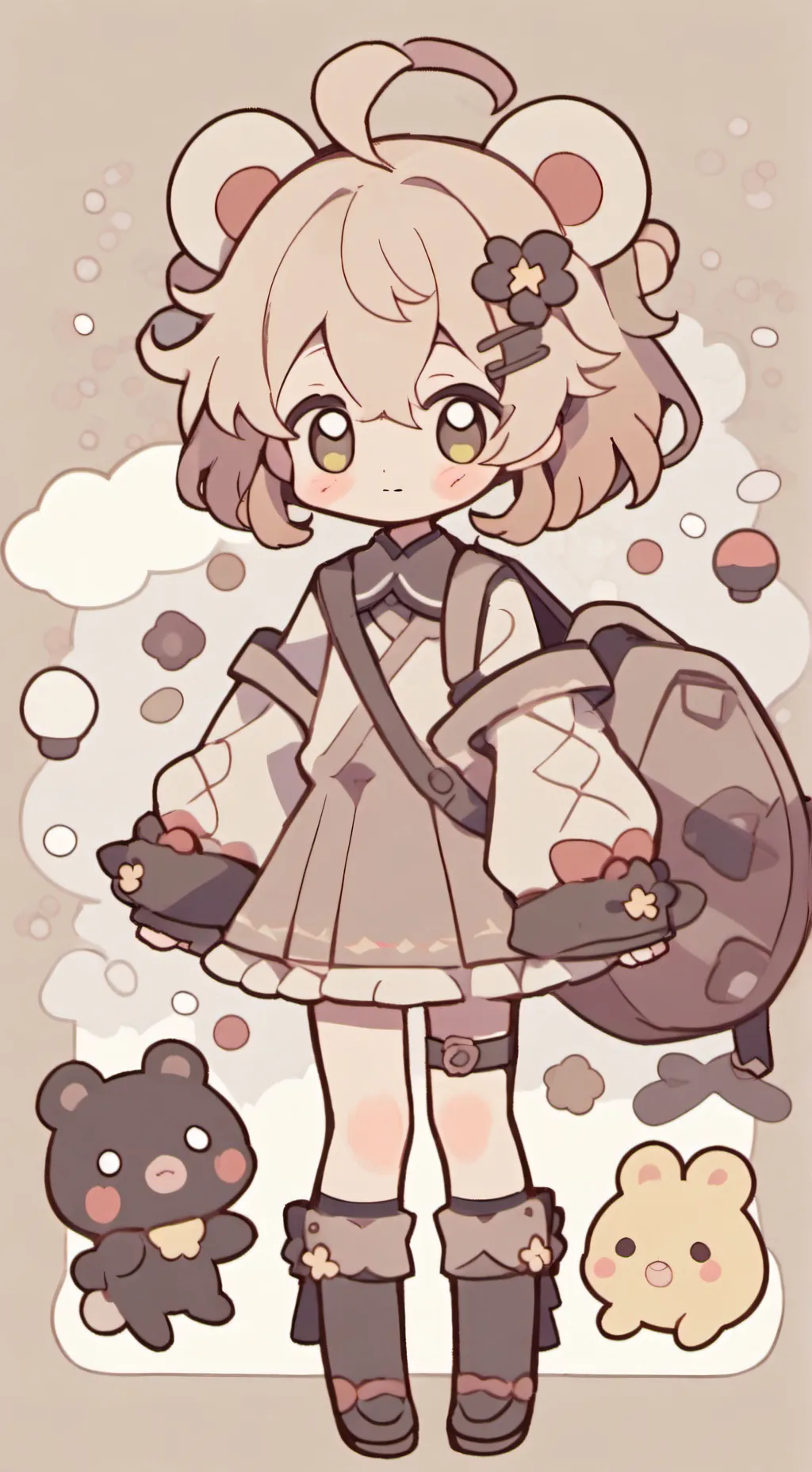 ai character: siostra background