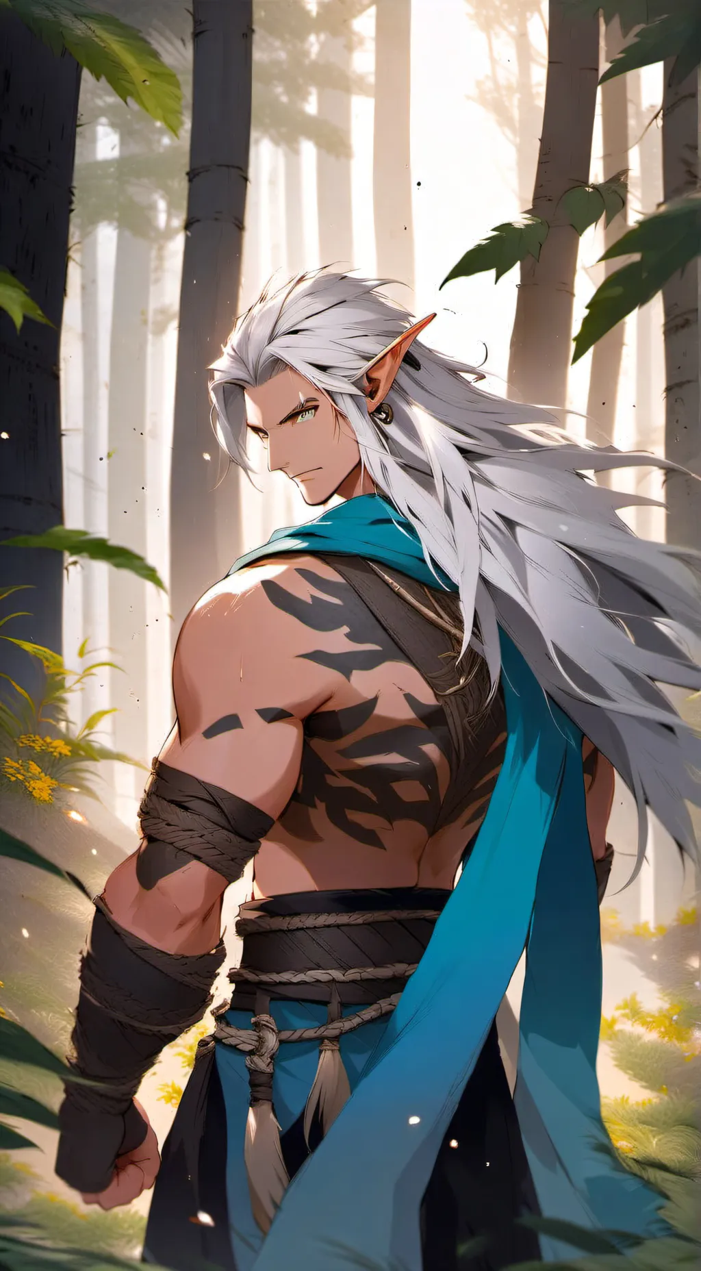 ai character: Ezra background