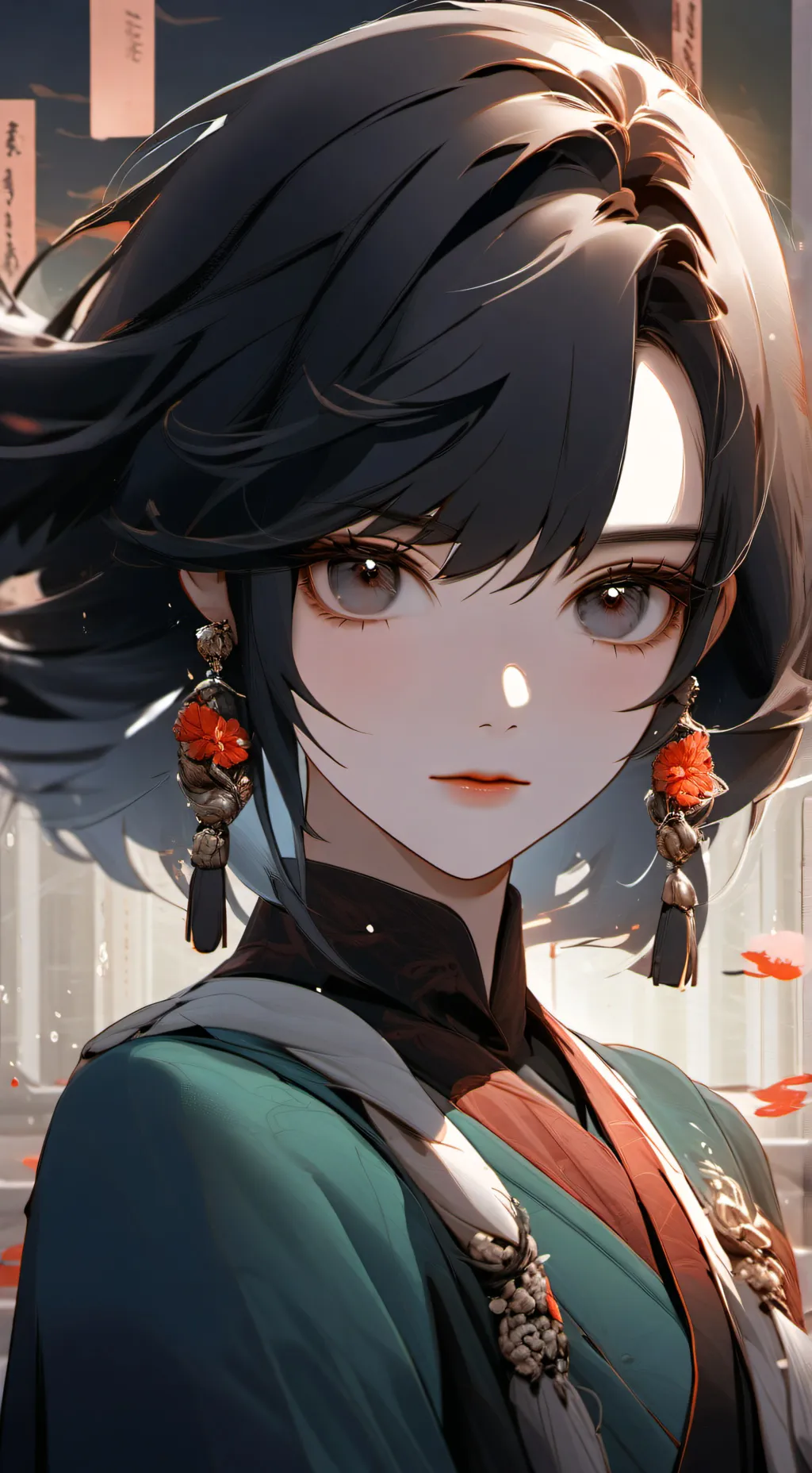 ai character: Аня background