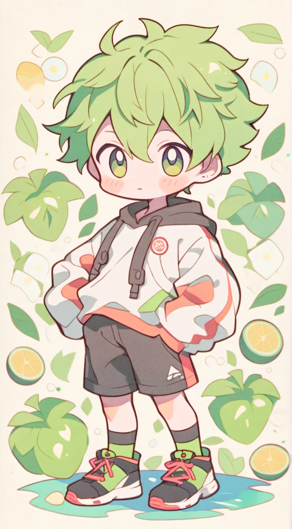 ai character: Michel  background