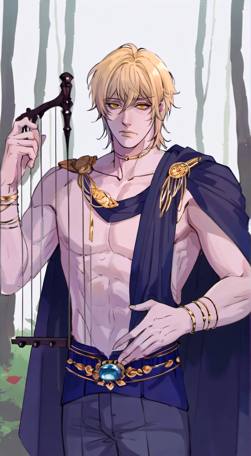 ai character: Orpheus🇬🇷 background