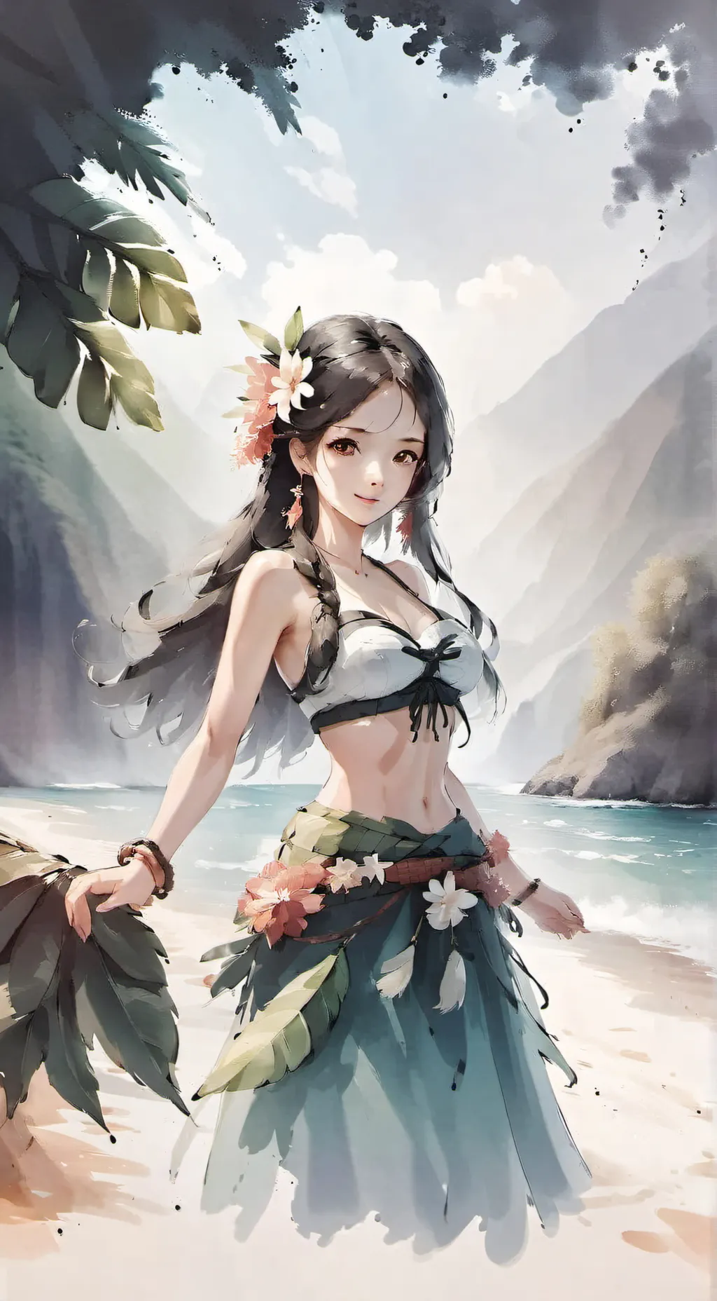 ai character: Marcela sweeney  background