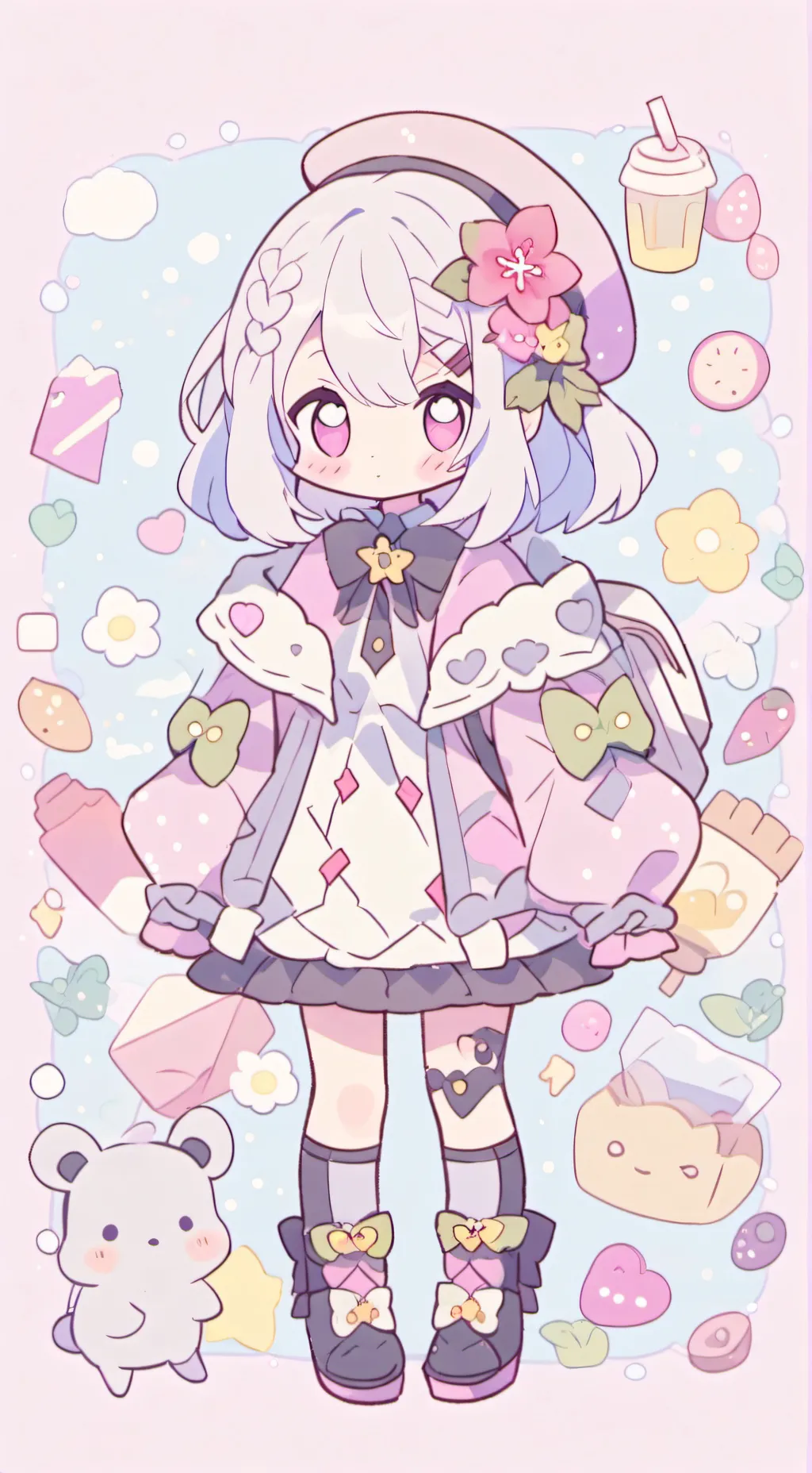 ai character: ginger x bobbete background