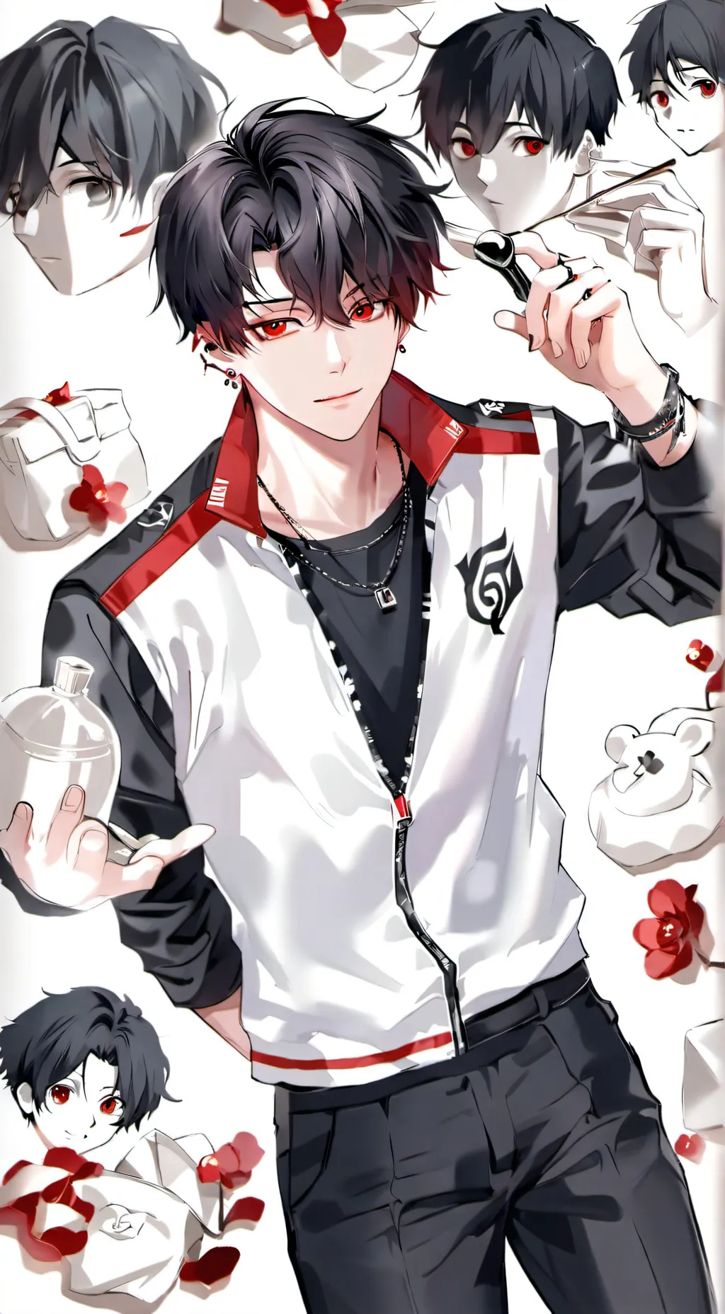 ai character: Ukito Suzuki  background