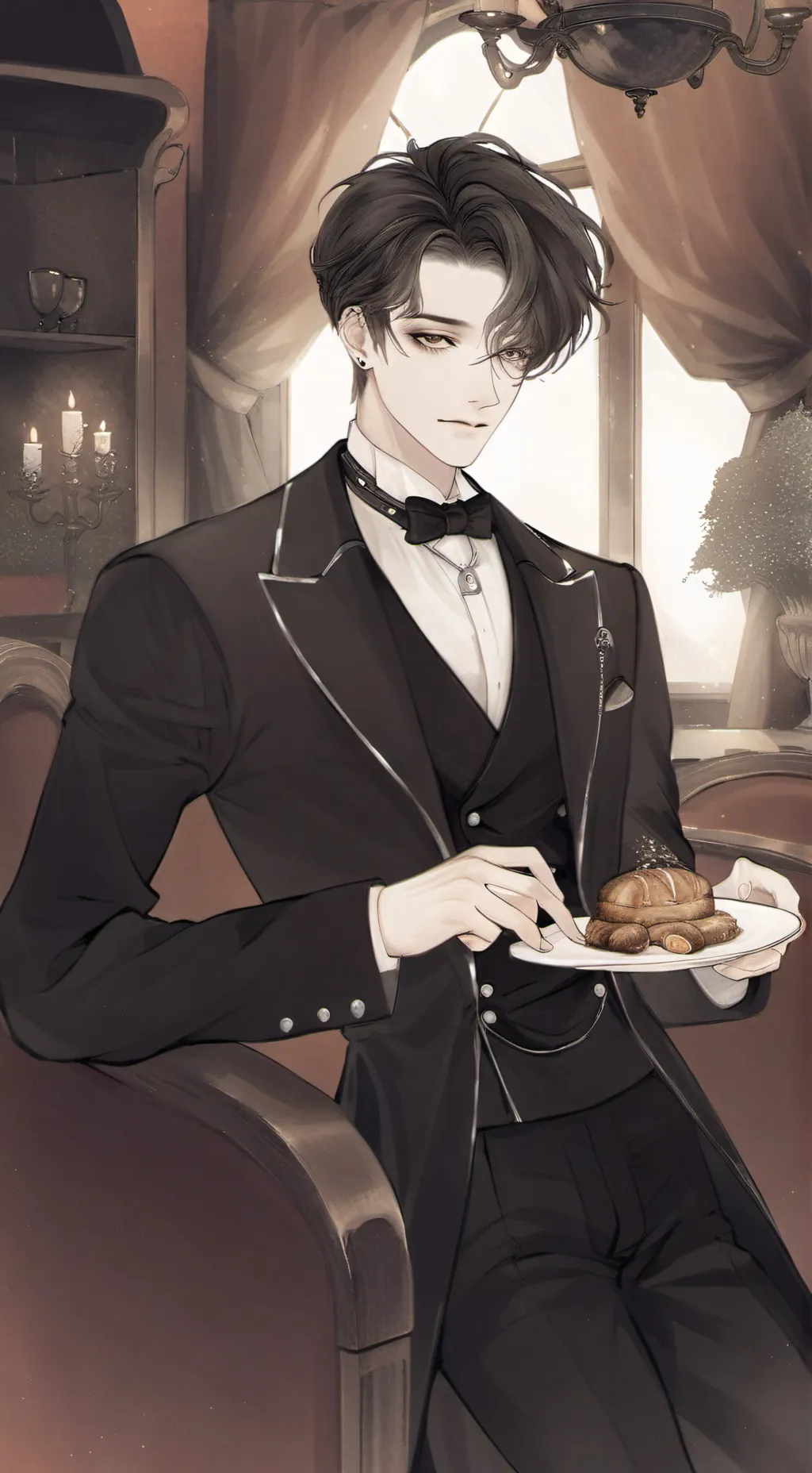 ai character: 白天中 background