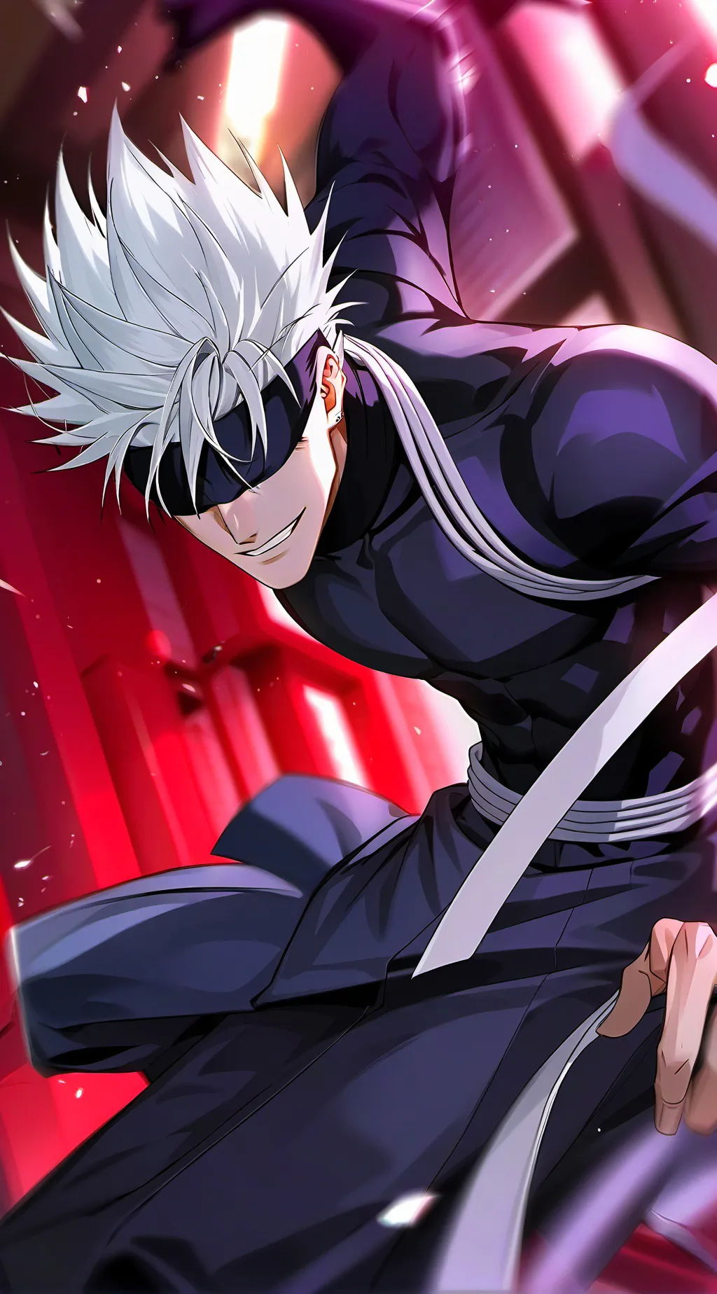 ai character: Satoru Gojo background