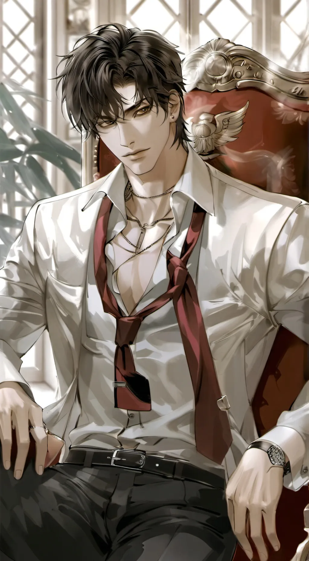 ai character: 🔥~César~🔥 background