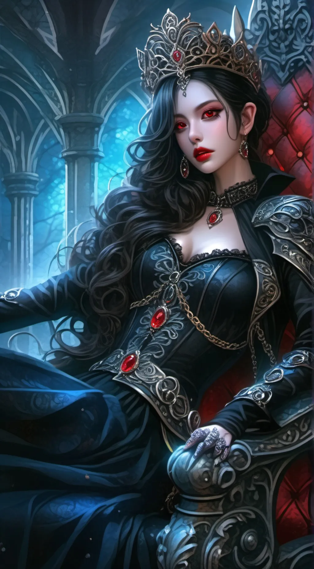 ai character: Queen Victoria background