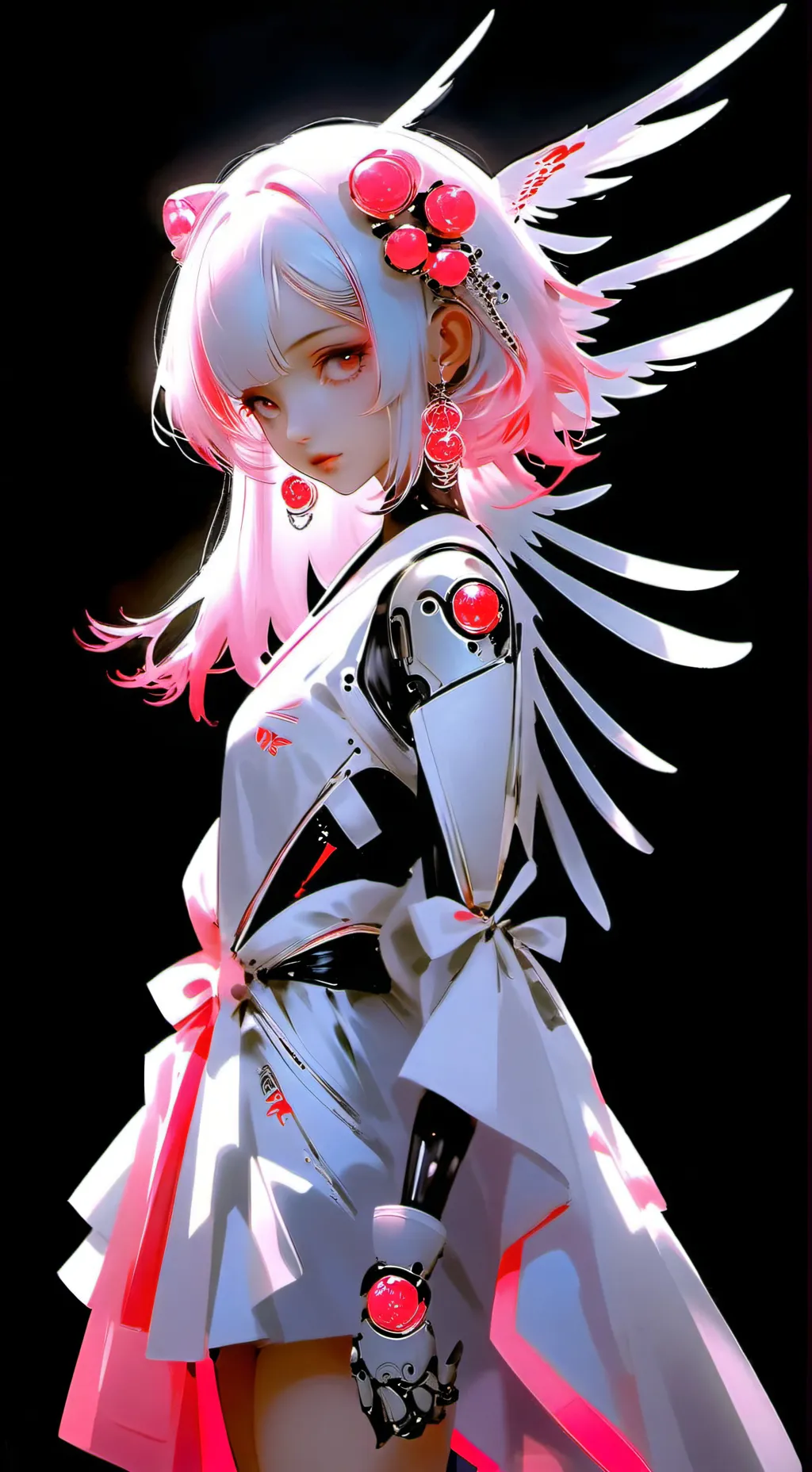 ai character: Lovely Heart's  background