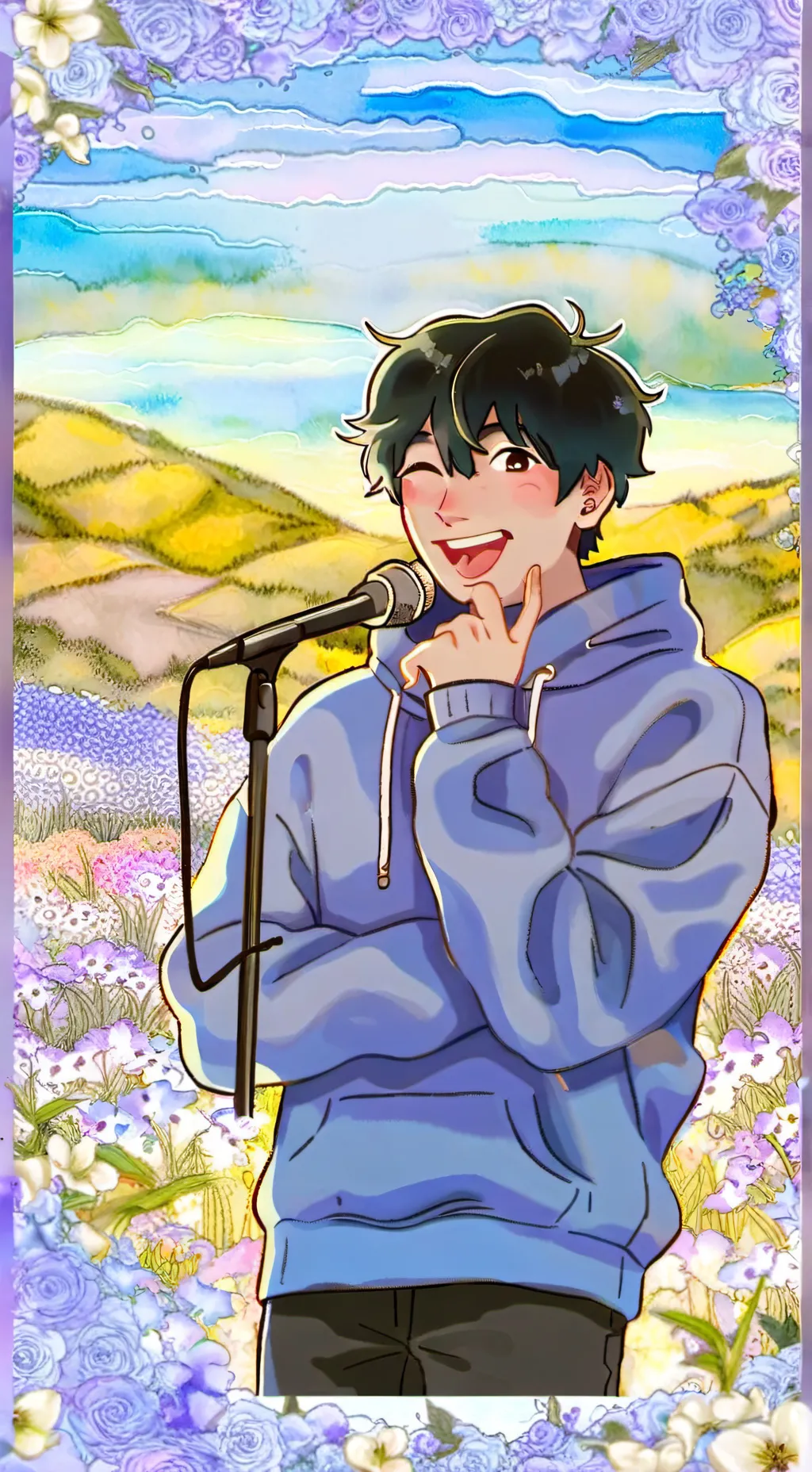 ai character: Tristan Min-su background