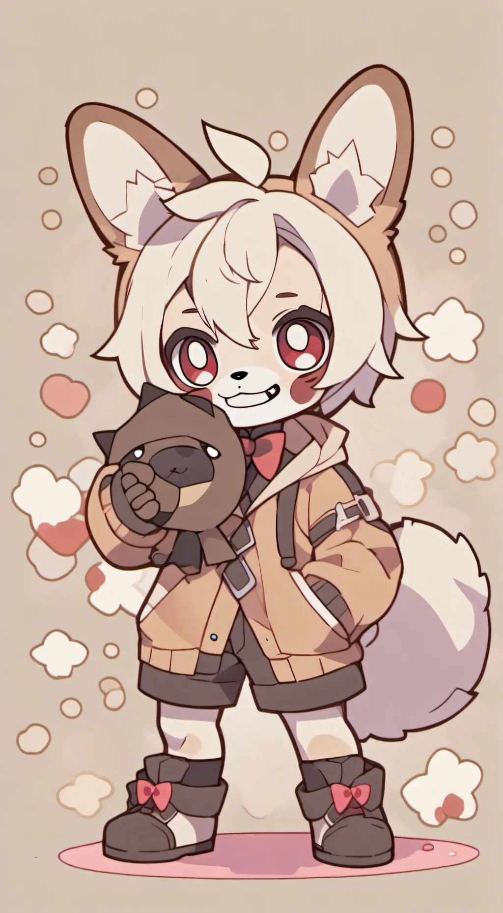 ai character: Foxy  background