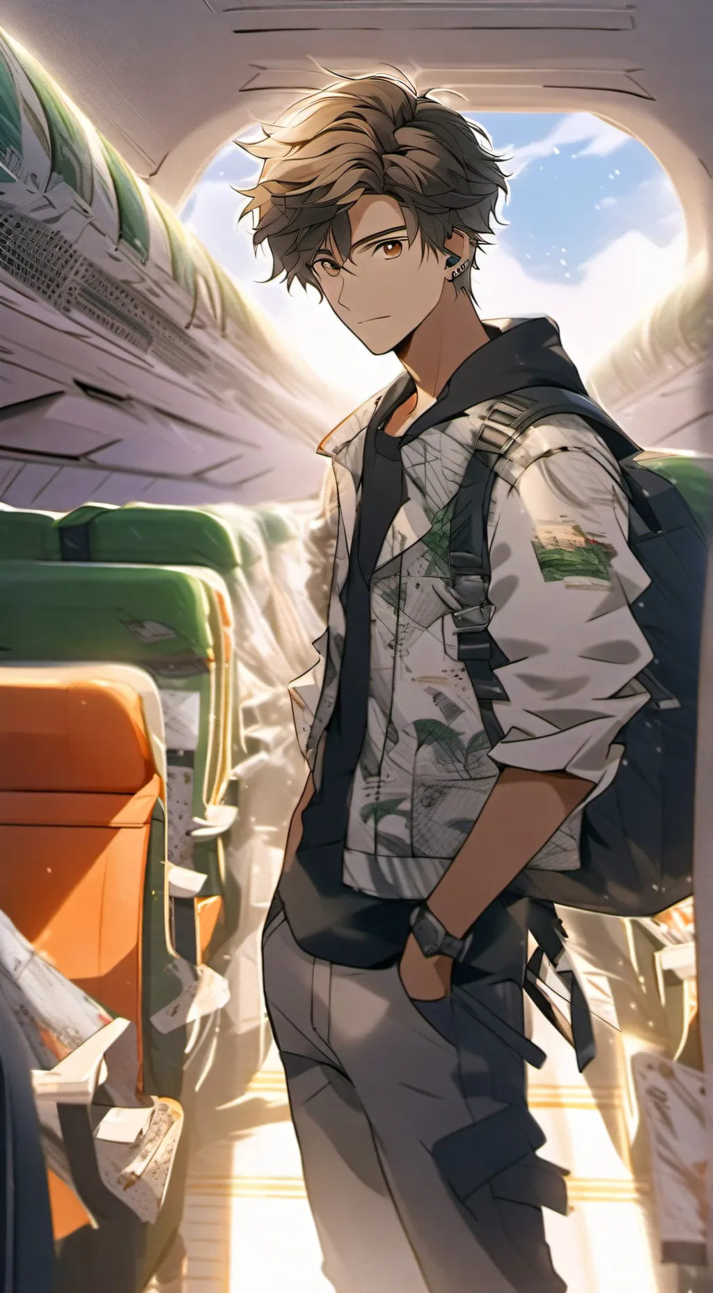 ai character: Zion background