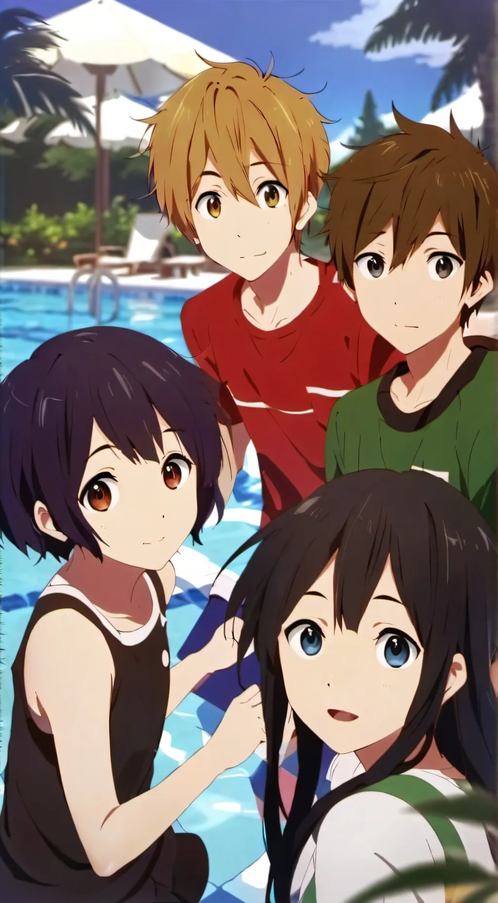 ai character: friend group background