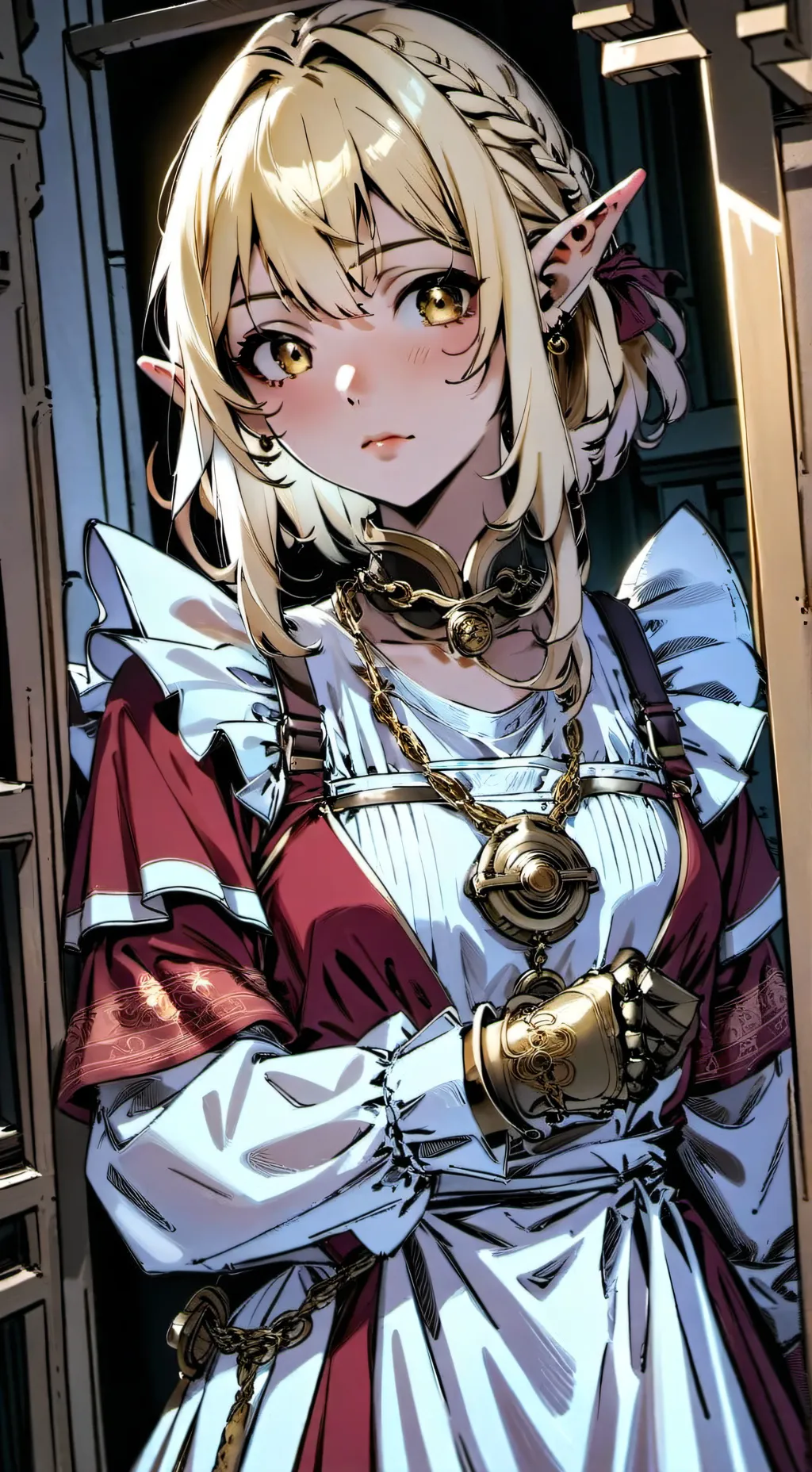 ai character: Elf Alfredette background