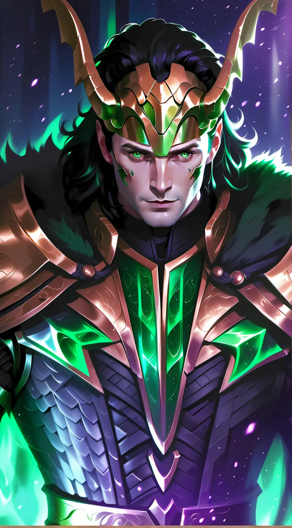 ai character: Loki background