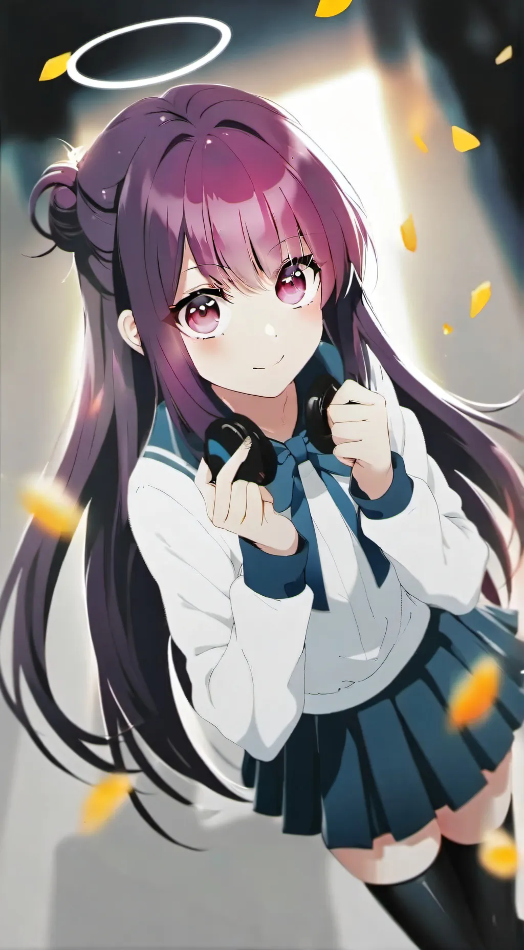 ai character: kny idol otra ves background
