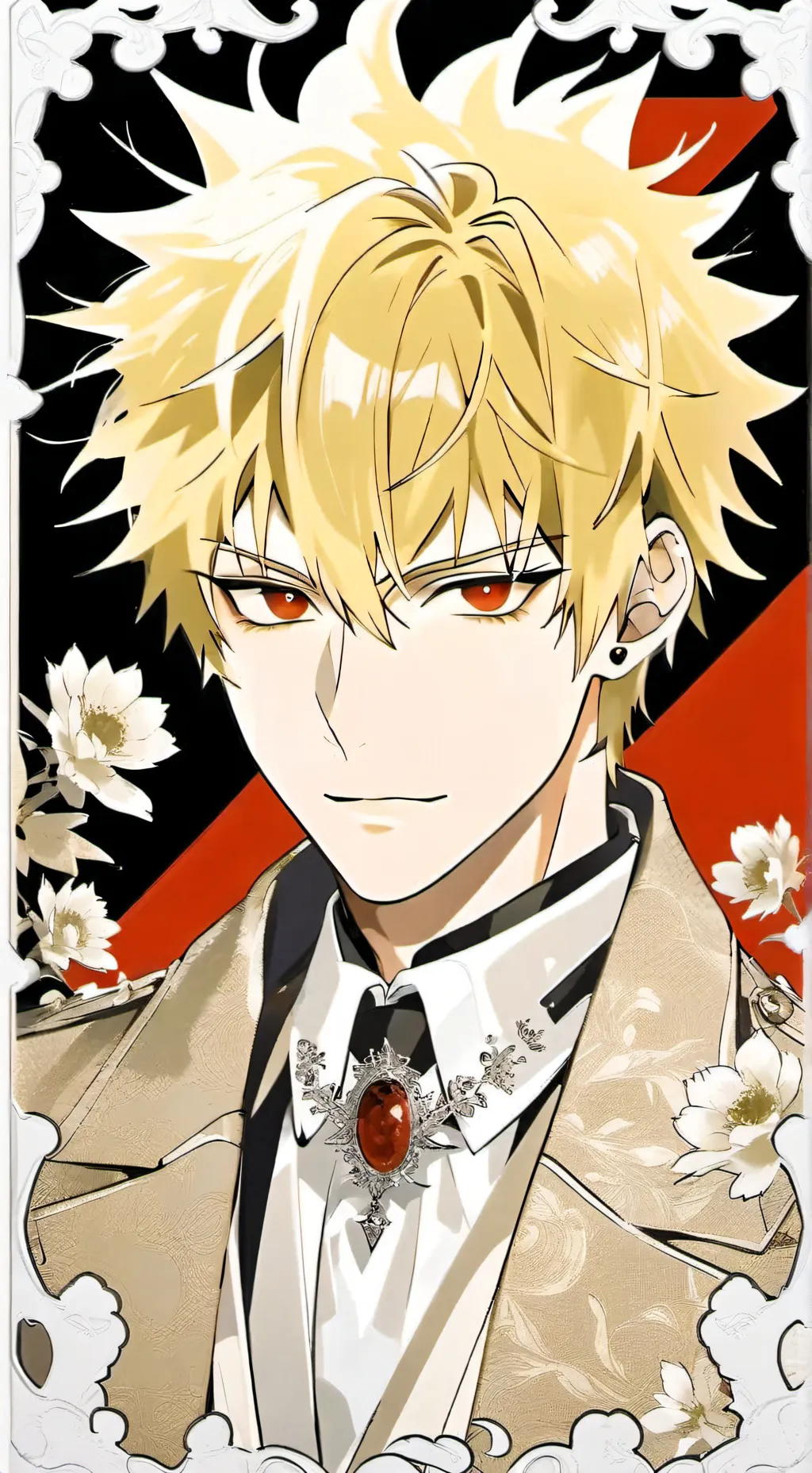 ai character: Bakugo background