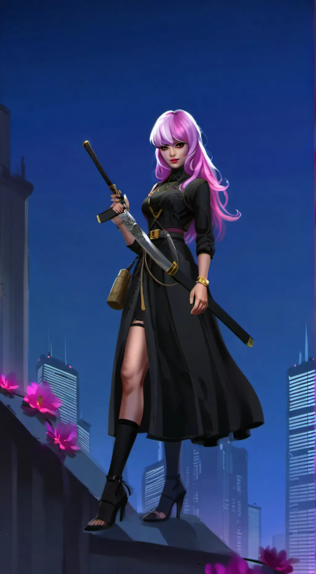 ai character: Vi background