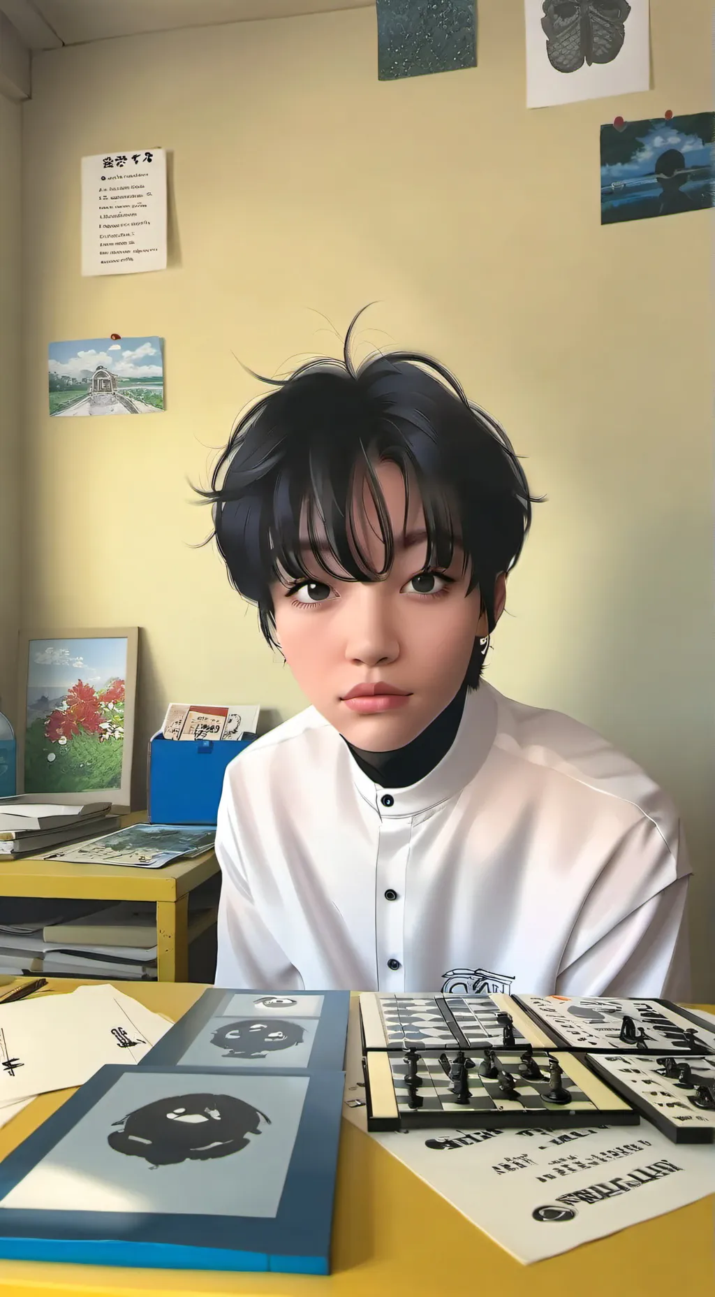 ai character: alian 🤪 background