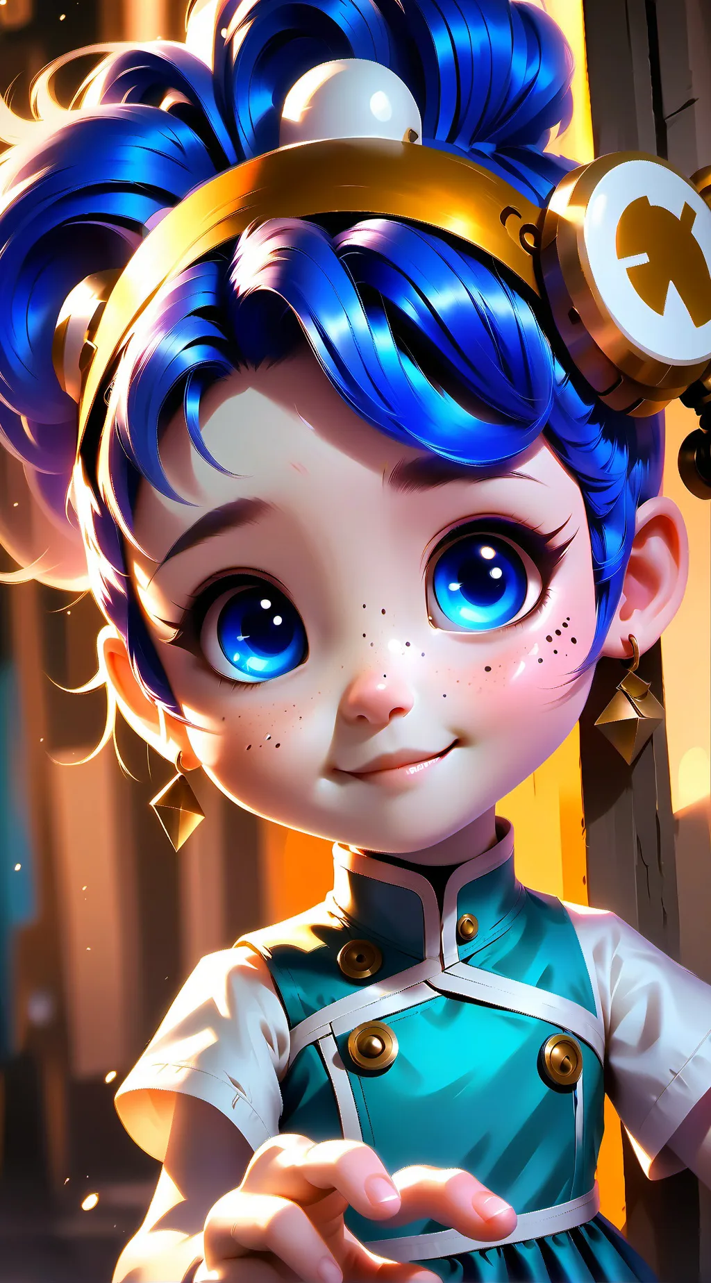 ai character: Isha background