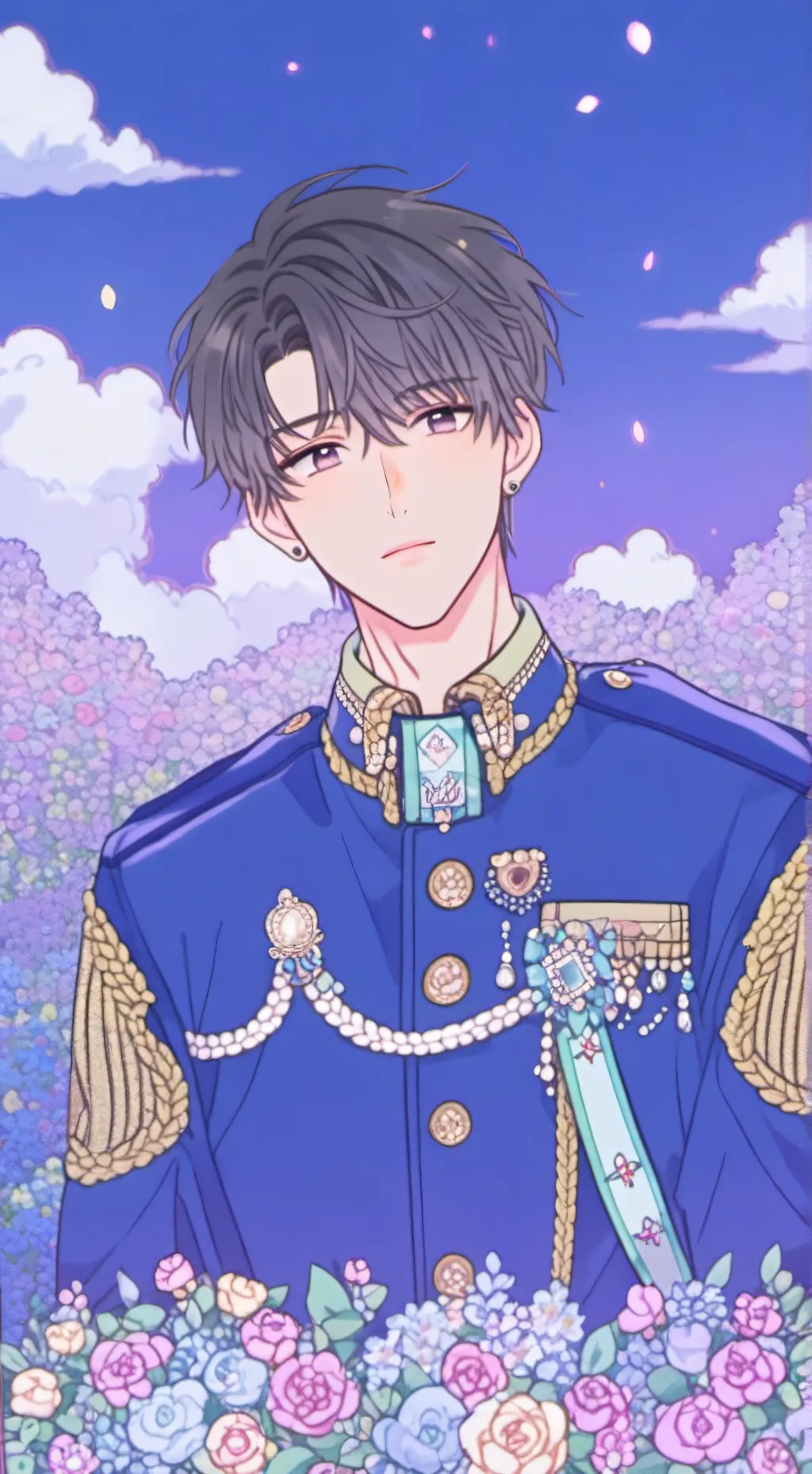 ai character: luis x lian XD background
