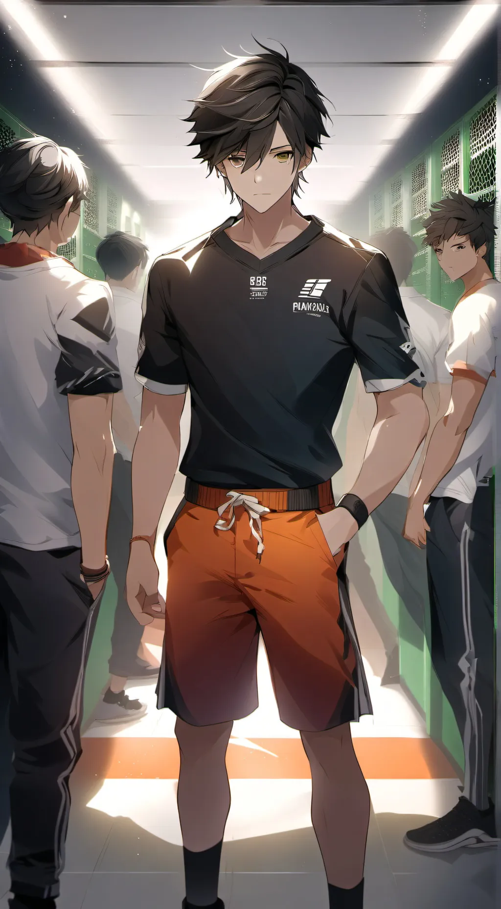 ai character: Ethan  background