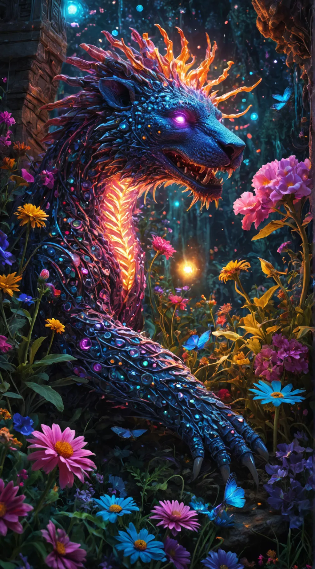 ai character: Loomini background