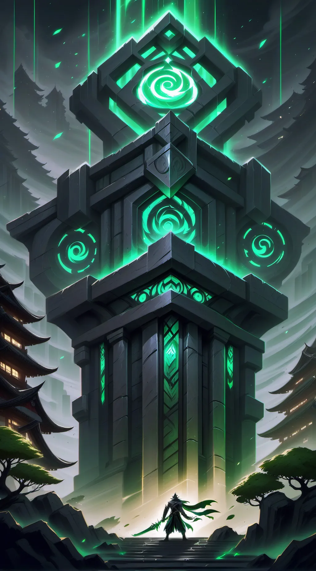 ai character: Torre del caos background