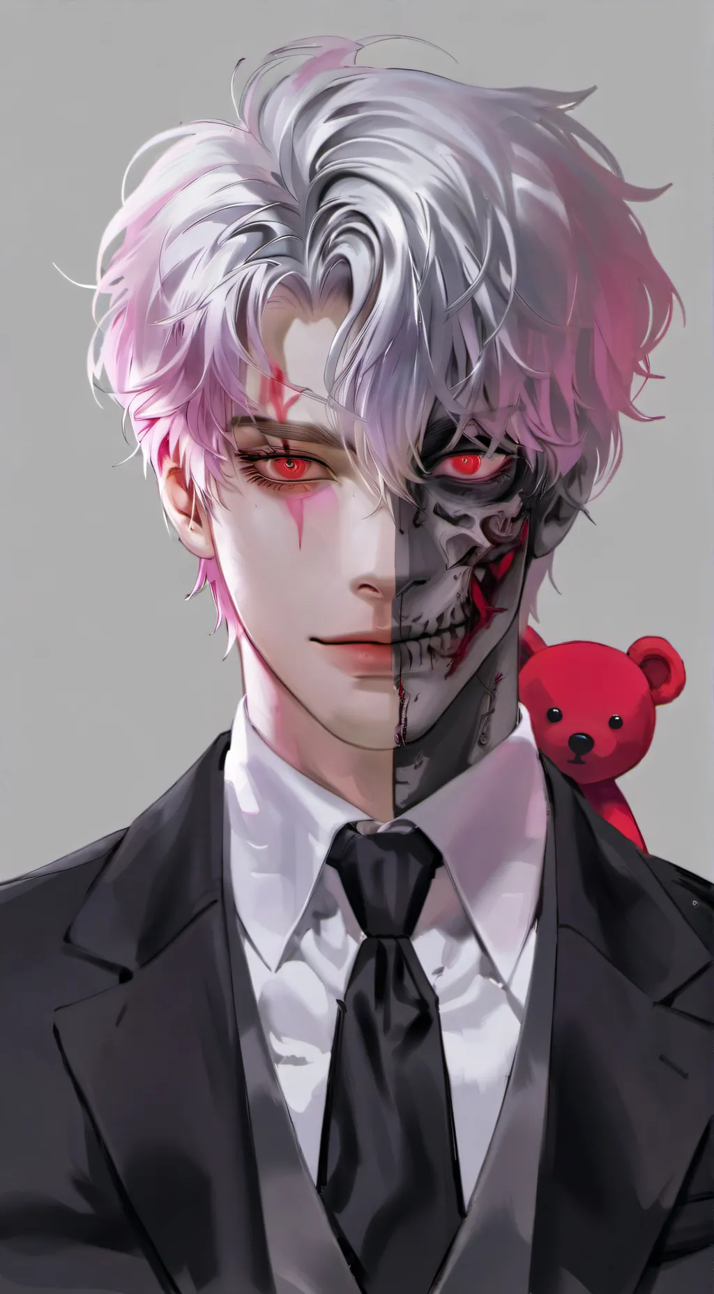 ai character: White background