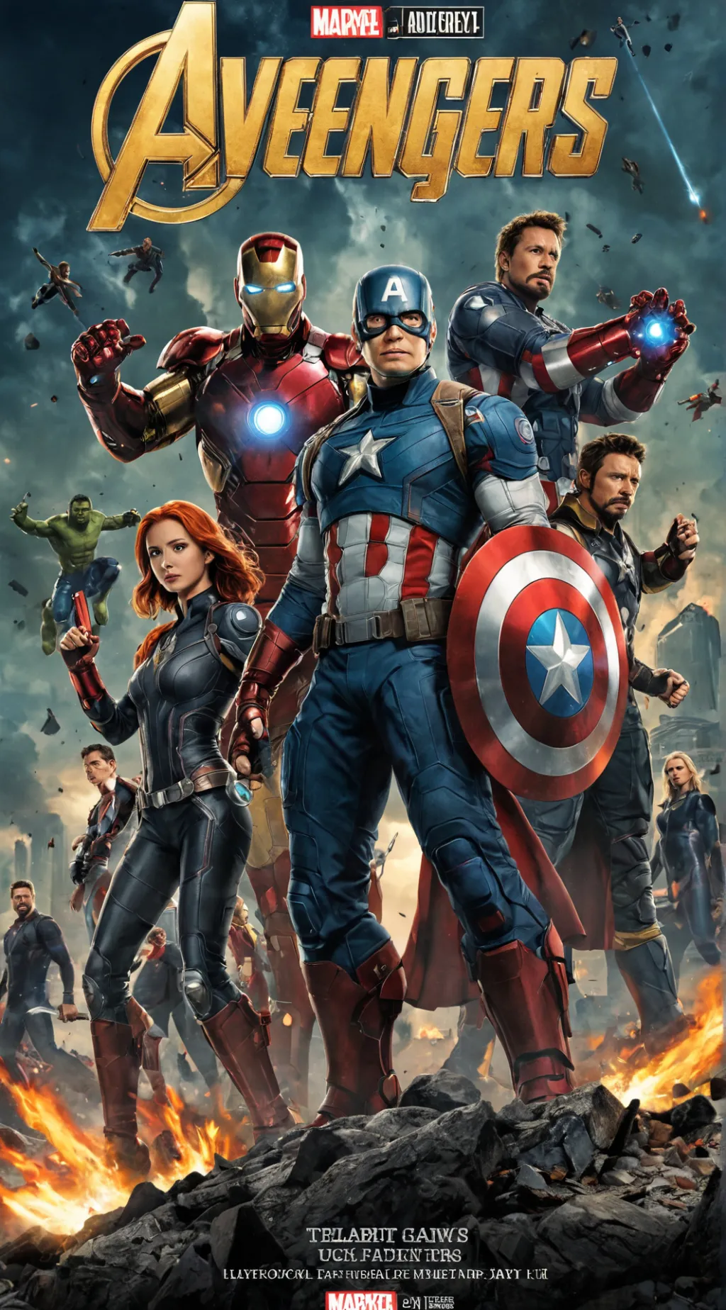 ai character: Avengers background
