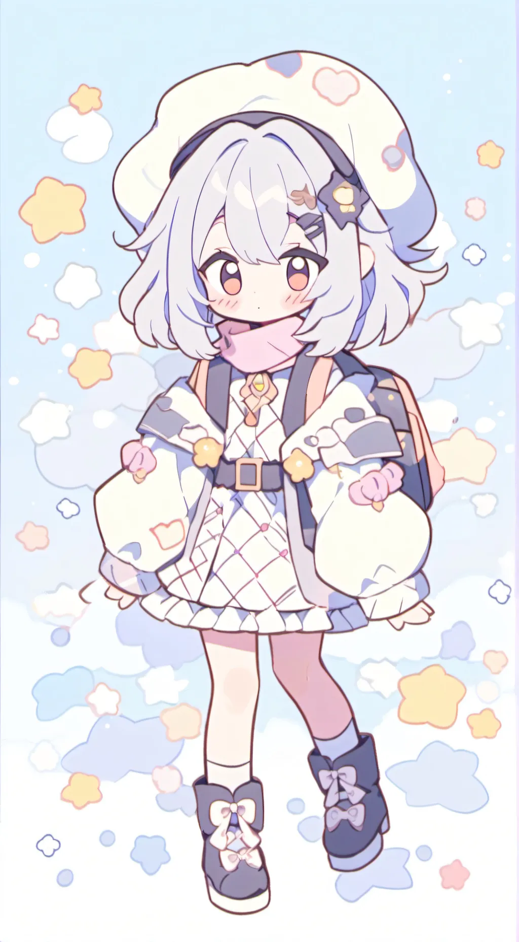 ai character: Luna background