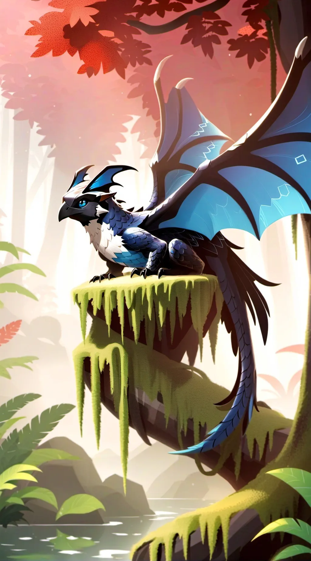 ai character: Moonwatcher background