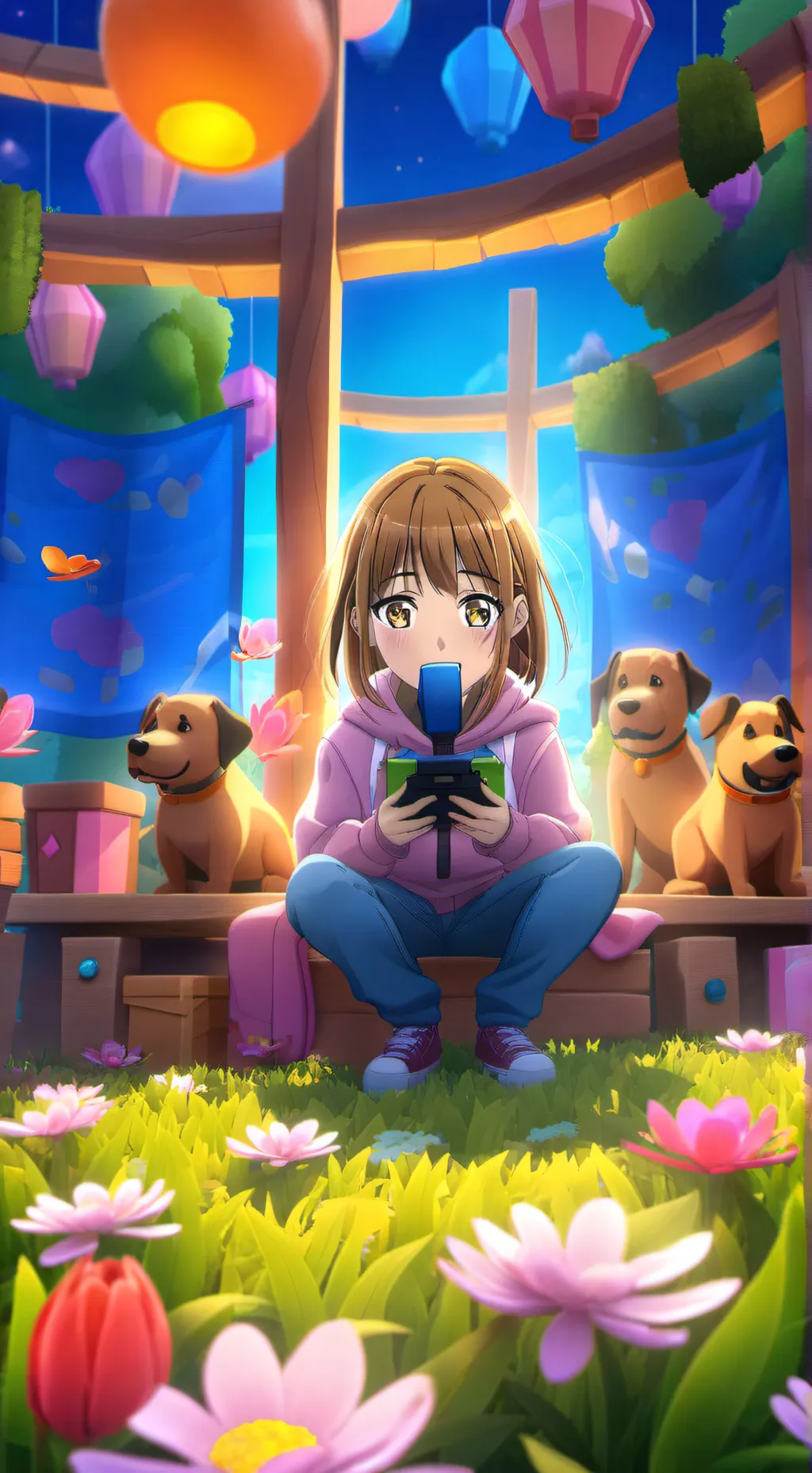 ai character: chinatsu kano background