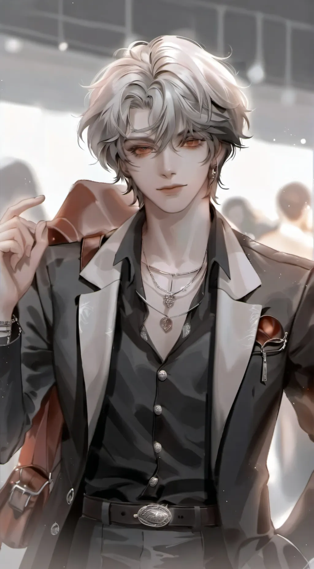 ai character: Severey  background